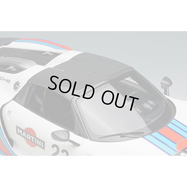 画像8: EIDOLON 1/18 Porsche 918 Spyder Weissach package 2011 Martini stripe (8)