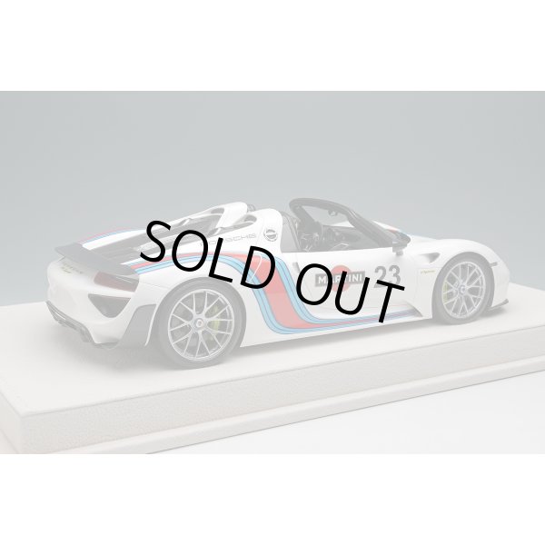 画像4: EIDOLON 1/18 Porsche 918 Spyder Weissach package 2011 Martini stripe (4)
