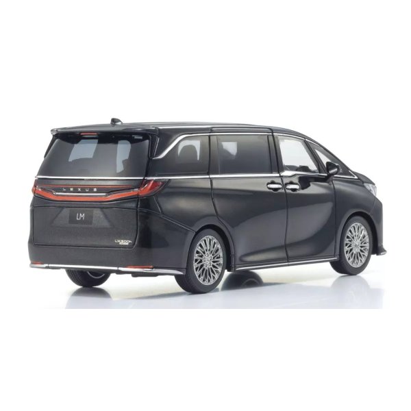 画像2: Kyosho Original 1/43 Lexus LM 500h Graphite Black Glass Flake 4-Seater Black (2)