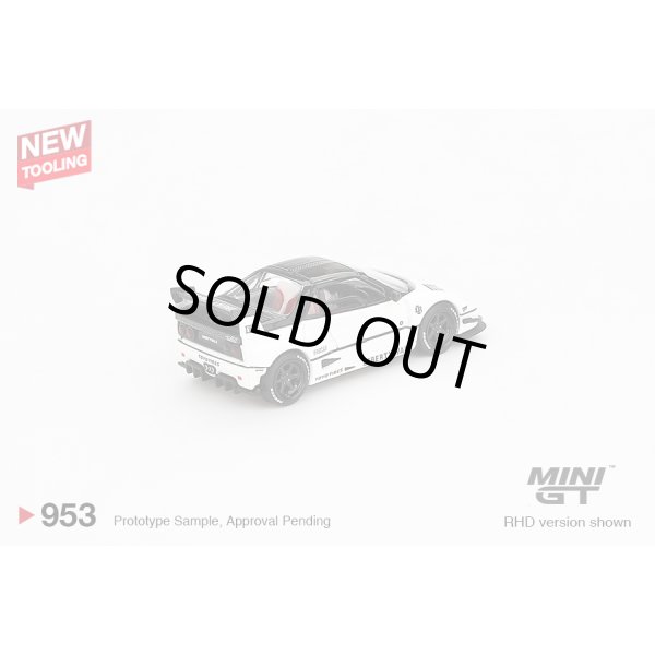 画像3: MINI GT 1/64 Mazda AZ-1 Liberty Walk LB40 2024 Tokyo Auto Salon White (RHD) [Blister Packaging] (3)