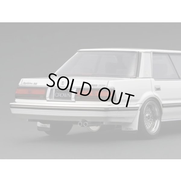 画像4: ignition model 1/18 Toyota Crown 2.8 Royal Saloon G (120) White/BBS RS Type 17-inch (Polished/Silver) (4)
