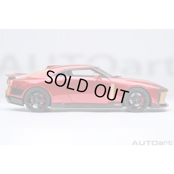 画像4: AUTOart 1/18 Nissan GT-R50 by Italdesign Metallic Red/Gold (4)