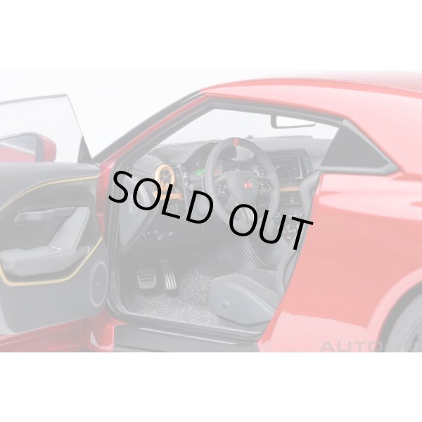 画像9: AUTOart 1/18 Nissan GT-R50 by Italdesign Metallic Red/Gold (9)