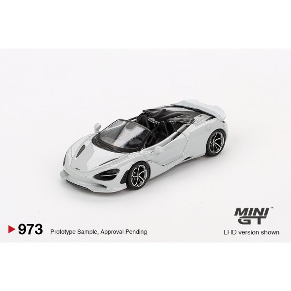 画像1: MINI GT 1/64 McLaren 750S Spider Cirrus Gray (LHD) (1)