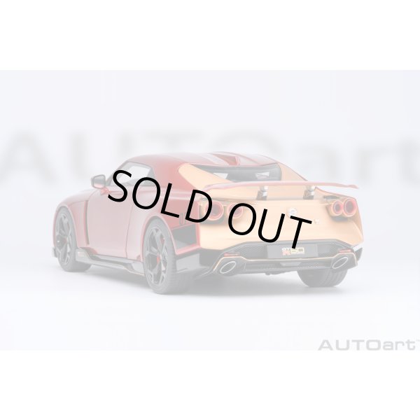 画像23: AUTOart 1/18 Nissan GT-R50 by Italdesign Metallic Red/Gold (23)