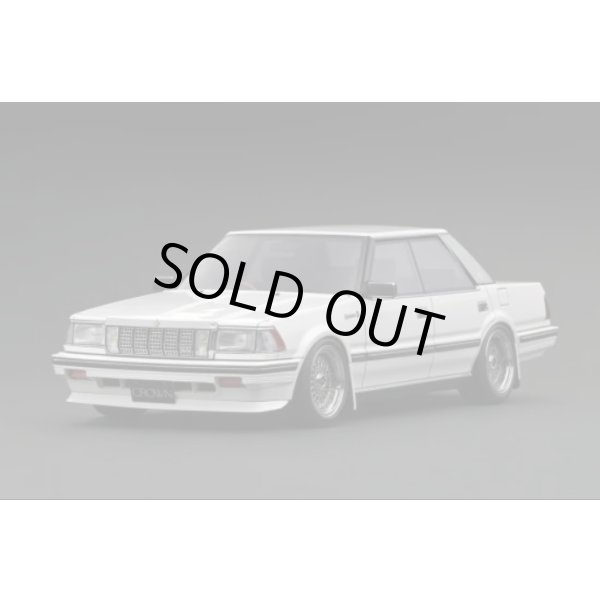 画像1: ignition model 1/18 Toyota Crown 2.8 Royal Saloon G (120) White/BBS RS Type 17-inch (Polished/Silver) (1)