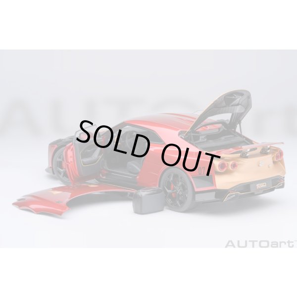 画像19: AUTOart 1/18 Nissan GT-R50 by Italdesign Metallic Red/Gold (19)