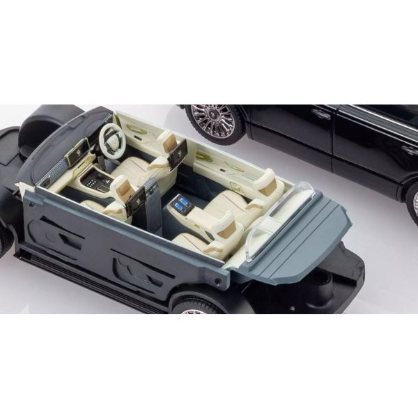 画像6: Kyosho Original 1/43 Toyota Century 麟鳳 単彩 (Black) with Fromage Interior (6)