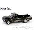 画像1: GREEN LiGHT EXCLUSIVE 1/64 1972 Chevy Cheyenne C10 Short Bed - Black (1)