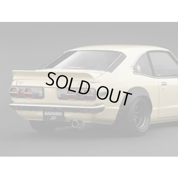 画像5: ignition model 1/18 Mazda Savanna (S124A) Semi-Works White/Watanabe Eight-Spoke 14-inch (Gunmetallic) wheels (5)