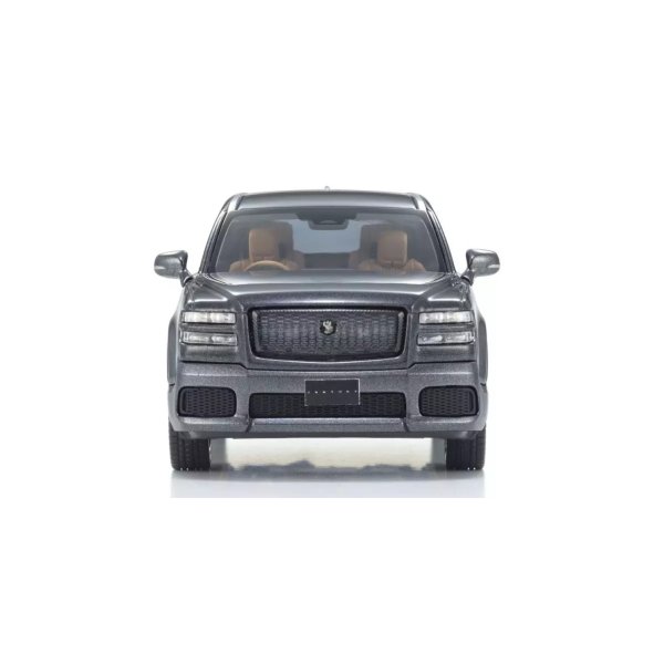 画像4: Kyosho Original 1/43 Toyota Century 黎明 単彩 (Gray) with Mid-Brown Interior (4)