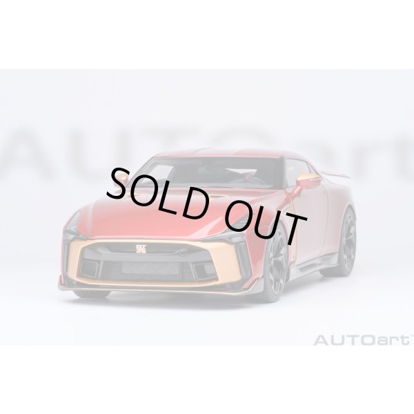 画像22: AUTOart 1/18 Nissan GT-R50 by Italdesign Metallic Red/Gold (22)