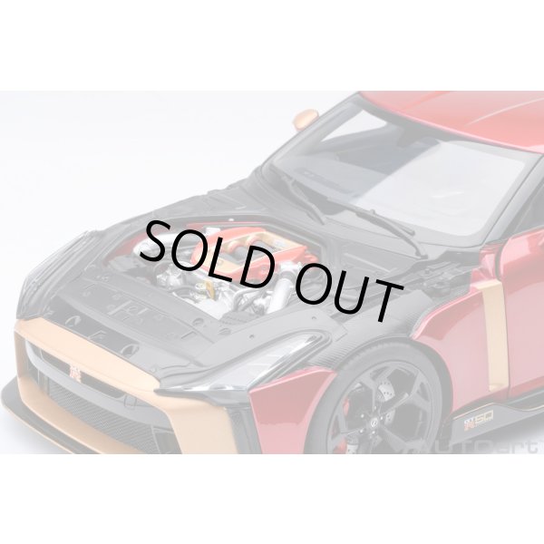 画像11: AUTOart 1/18 Nissan GT-R50 by Italdesign Metallic Red/Gold (11)