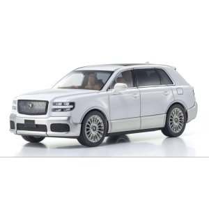 画像: Kyosho Original 1/43 Toyota Century 白鶴 (White/Silver) with Mid-Brown Interior