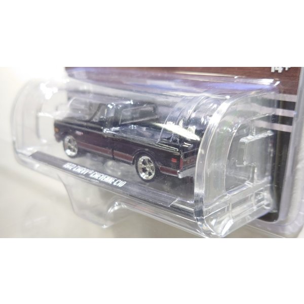 画像5: GREEN LiGHT EXCLUSIVE 1/64 1972 Chevy Cheyenne C10 Short Bed - Black (5)