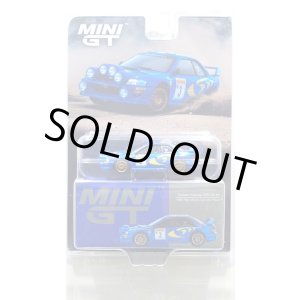 画像: MINI GT 1/64 Subaru Impreza WRC98 1998 Monte Carlo Rally 3rd Place Winner #3 (LHD) [Blister Packaging]
