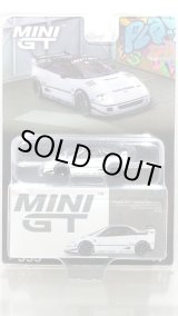 画像: MINI GT 1/64 Mazda AZ-1 Liberty Walk LB40 2024 Tokyo Auto Salon White (RHD) [Blister Packaging]
