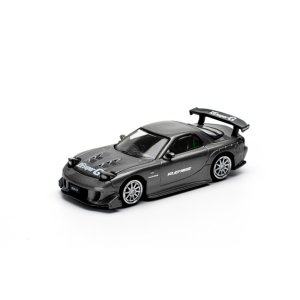 画像: POP RACE 1/64 MAZDA RX7 RE-AMEMIYA GUN METAL 