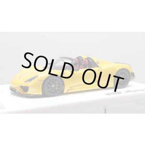 画像: EIDOLON 1/43 Porsche 918 Spyder weissach package 2011 Grande Giallo Pearl Limited 35 pcs.