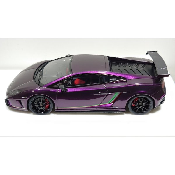 画像4: EIDOLON 1/43 Lamborghini Gallardo LP570-4 Squadra Corse 2014 Alba Cielo Limited 30 pcs. (4)