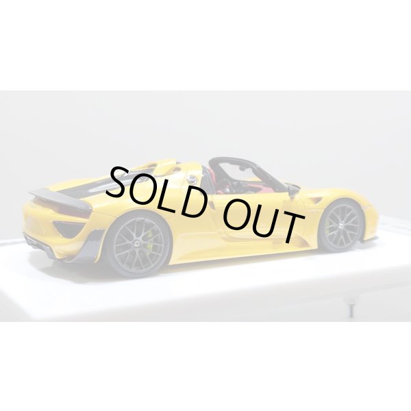 画像7: EIDOLON 1/43 Porsche 918 Spyder weissach package 2011 Grande Giallo Pearl Limited 35 pcs. (7)