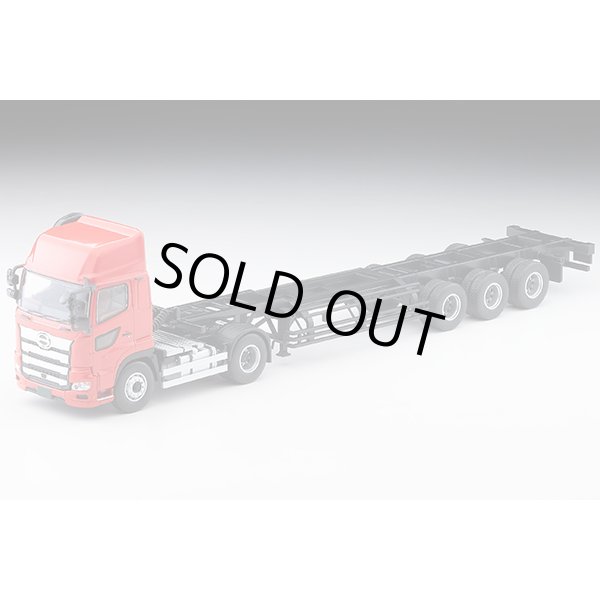 画像8: TOMYTEC 1/64 Limited Vintage NEO Hino Profia 40ft Marine Container Trailer (東邦車輛TC36H1C34) Ocean Network Express Gray Container (8)