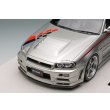 画像6: EIDOLON 1/18 NISSAN SKYLINE GT-R (BNR34 NISMO R-tune Version) 2004 Silver/Nismo Stripe Limited 120 pcs. (6)