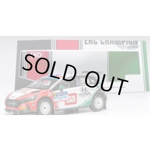 画像: ixo 1/43 Hyundai i20 Rally Rally 2 2023 Rally Seras de Fafe Winner #2 Hayden Paddon/John Kennard (European Champion)