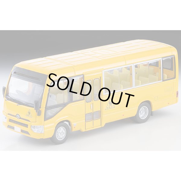 画像1: TOMYTEC 1/64 Limited Vintage NEO Toyota Coaster 幼児専用車 (Yellow) (1)