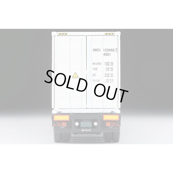 画像6: TOMYTEC 1/64 Limited Vintage NEO Hino Profia 40ft Marine Container Trailer (東邦車輛TC36H1C34) Ocean Network Express Gray Container (6)