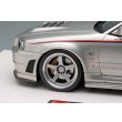 画像8: EIDOLON 1/18 NISSAN SKYLINE GT-R (BNR34 NISMO R-tune Version) 2004 Silver/Nismo Stripe Limited 120 pcs. (8)