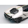 画像8: EIDOLON COLLECTION 1/43 Lamborghini Centenario LP770-4 2016 Rear Wing up Bianco Canopus / Italian Stripe Limited 120 pcs. (8)
