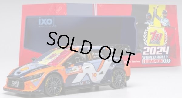 画像1: ixo 1/43 Hyundai i20 N Rally 1 2024 Rally Japan #11 Thierry Neuville/Martin Videga World Champion Edition (1)