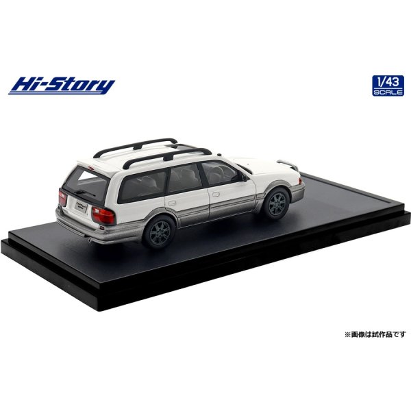 画像3: Hi Story 1/43 Mazda Capella Wagon FX (1994) Chastity White/Silent Silver Metallic (3)