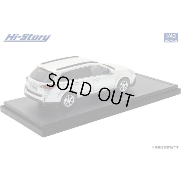 画像3: Hi Story 1/43 SUBARU LEGACY OUTBACK 2.5i EyeSight (2012) Satin White Pearl (3)