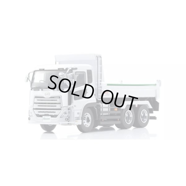 画像1: Kyosho Original 1/43 UD Trucks Quon 極東 Dump Truck White (1)
