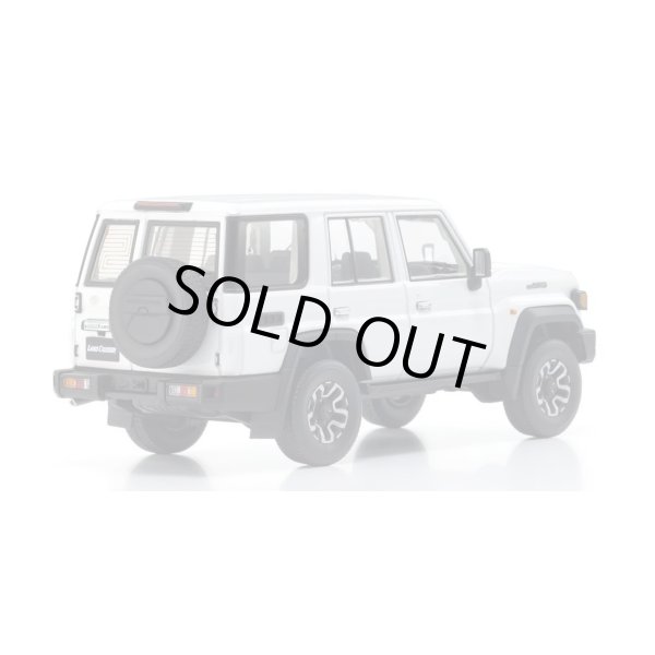 画像2: Kyosho Original 1/43 Toyota Land Cruiser 70 Super White II (2)