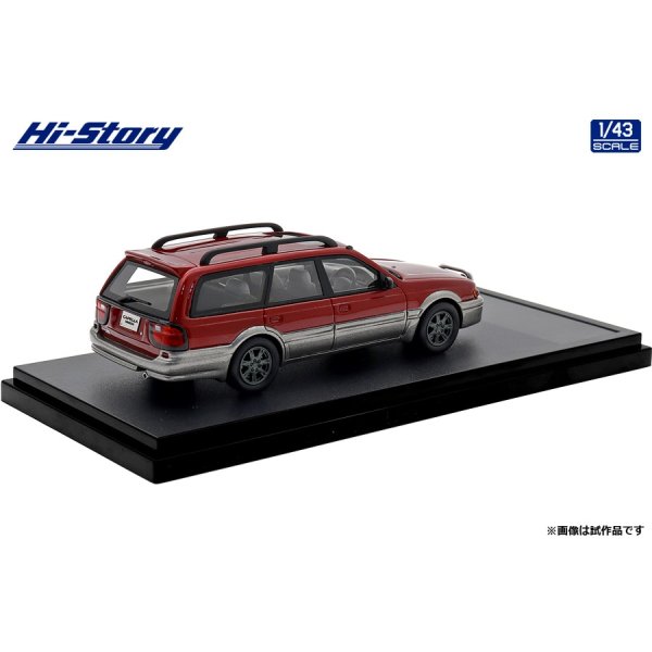 画像3: Hi Story 1/43  Mazda Capella Wagon FX (1994) Passion Rose Mica/Silent Silver Metallic (3)