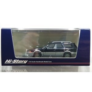 画像: Hi Story 1/43 Mazda Capella Wagon FX (1994) Brilliant Black/Silent Silver Metallic