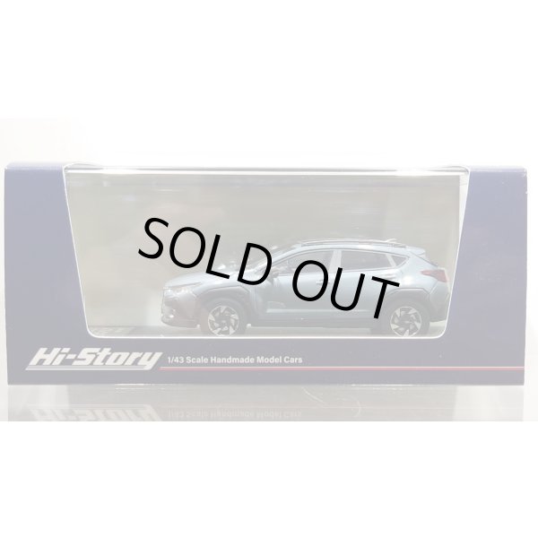 画像1: Hi Story 1/43 SUBARU CROSSTREK Limited (2023) Offshore Blue Metallic (1)