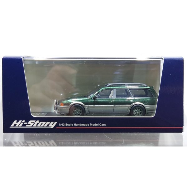 画像1: Hi Story 1/43 Mazda Capella Wagon FX (1994) Marina Green Mica/Silent Silver Metallic (1)