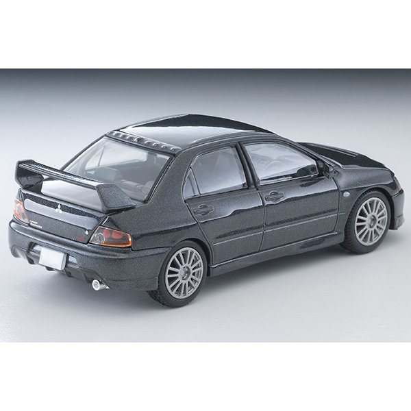 画像2: TOMYTEC 1/64 Limited Vintage NEO Mitsubishi Lancer GSR Evolution IX MR (Gray) 2006 (2)
