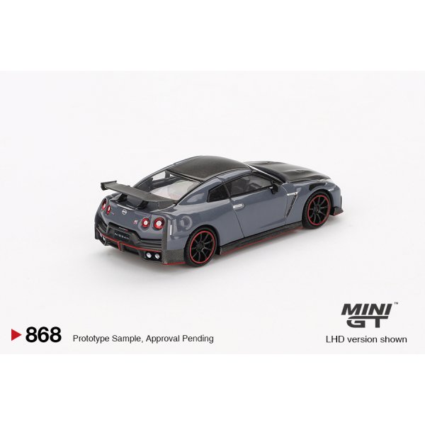 画像3: MINI GT 1/64 Nissan GT-R NISMO 2024 Nismo Stealth Gray (RHD) (3)