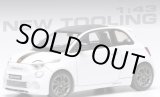 画像: ixo 1/43 Fiat Abarth 500e 2024 White