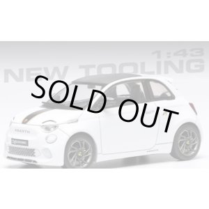 画像: ixo 1/43 Fiat Abarth 500e 2024 White