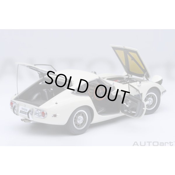 画像22: AUTOart 1/18 Toyota 2000GT 1967 (White) (22)