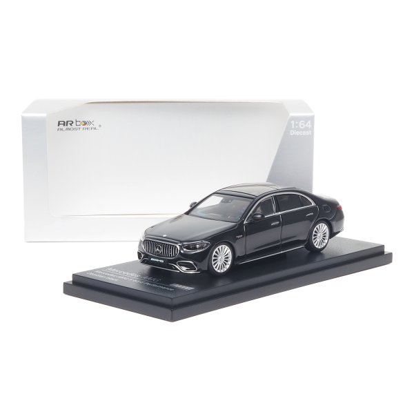画像1: ALMOST REAL 1/64 Mercedes-AMG S 63 E Performance - 2023 - Obsidian black (1)