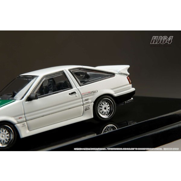 画像7: Hobby Japan 1/64 Toyota Sprinter Trueno (AE86) DoriDori Mesh Wheels Drift King Keiichi Tsuchiya (7)