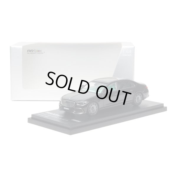 画像1: ALMOST REAL 1/64 BRABUS S850 MAYBACH Masterpiece - 2023 - Obsidian Black (1)