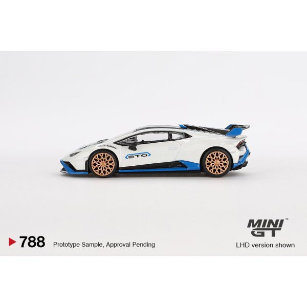 画像3: MINI GT 1/64 Lamborghini Huracan STO Bianco Asopo (White) (LHD) (3)